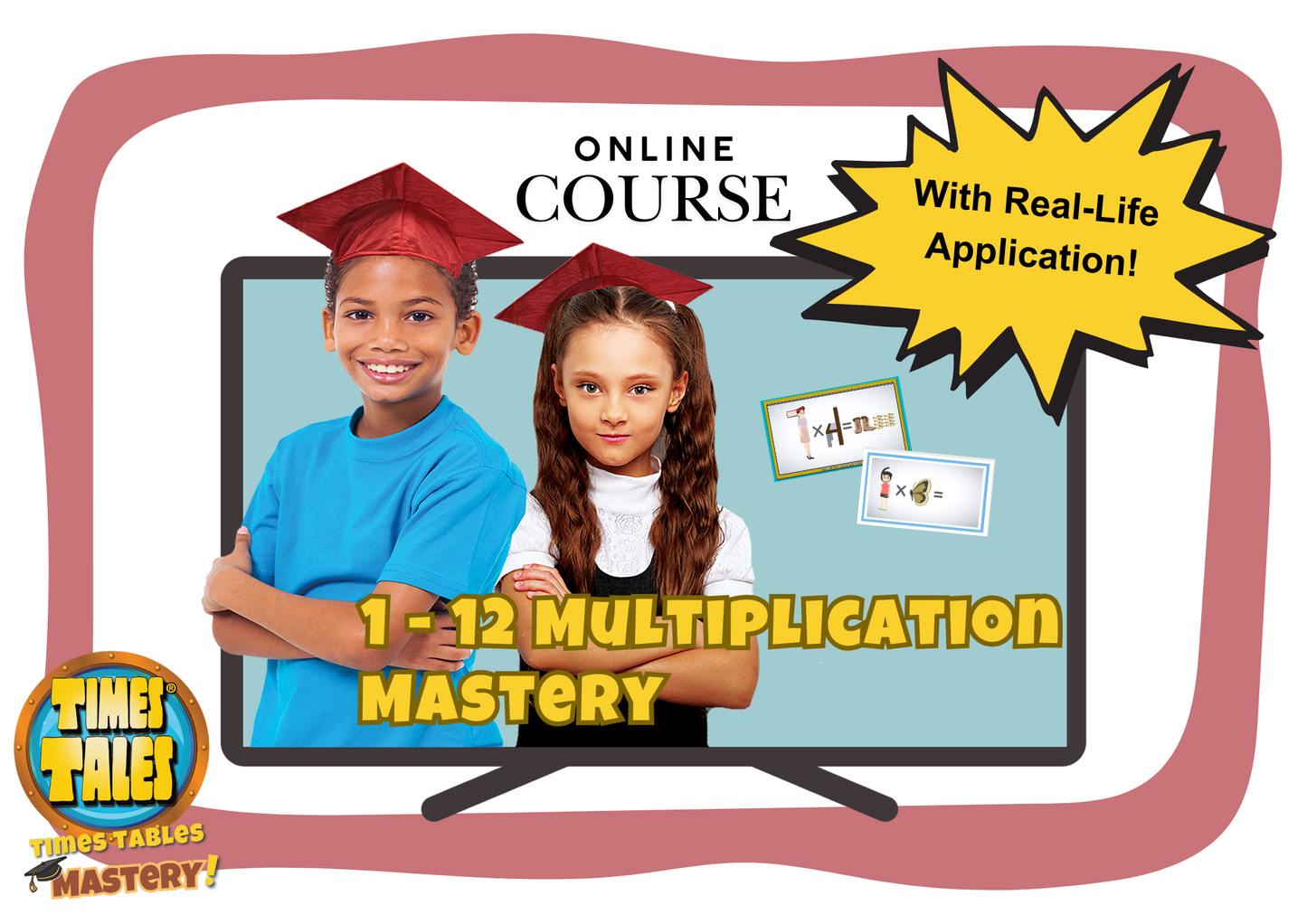 Times Tales Multiplication Mastery & Budgeting Basics 1's-12's Online Course (1 yr. sub.)