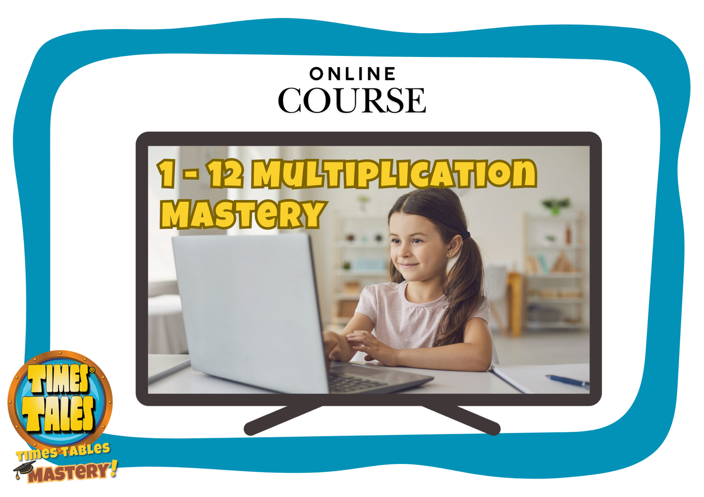 Times Tales® Multiplication Mastery Online Course (Digital Only) 1 yr. sub.