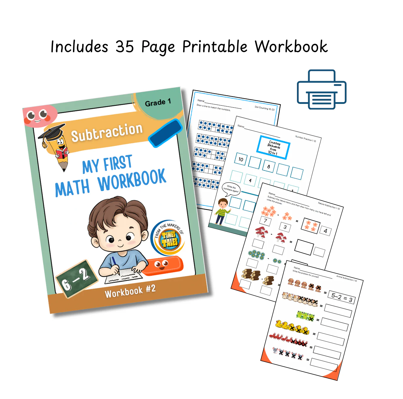 Subtraction Online Course (Gr. 1)