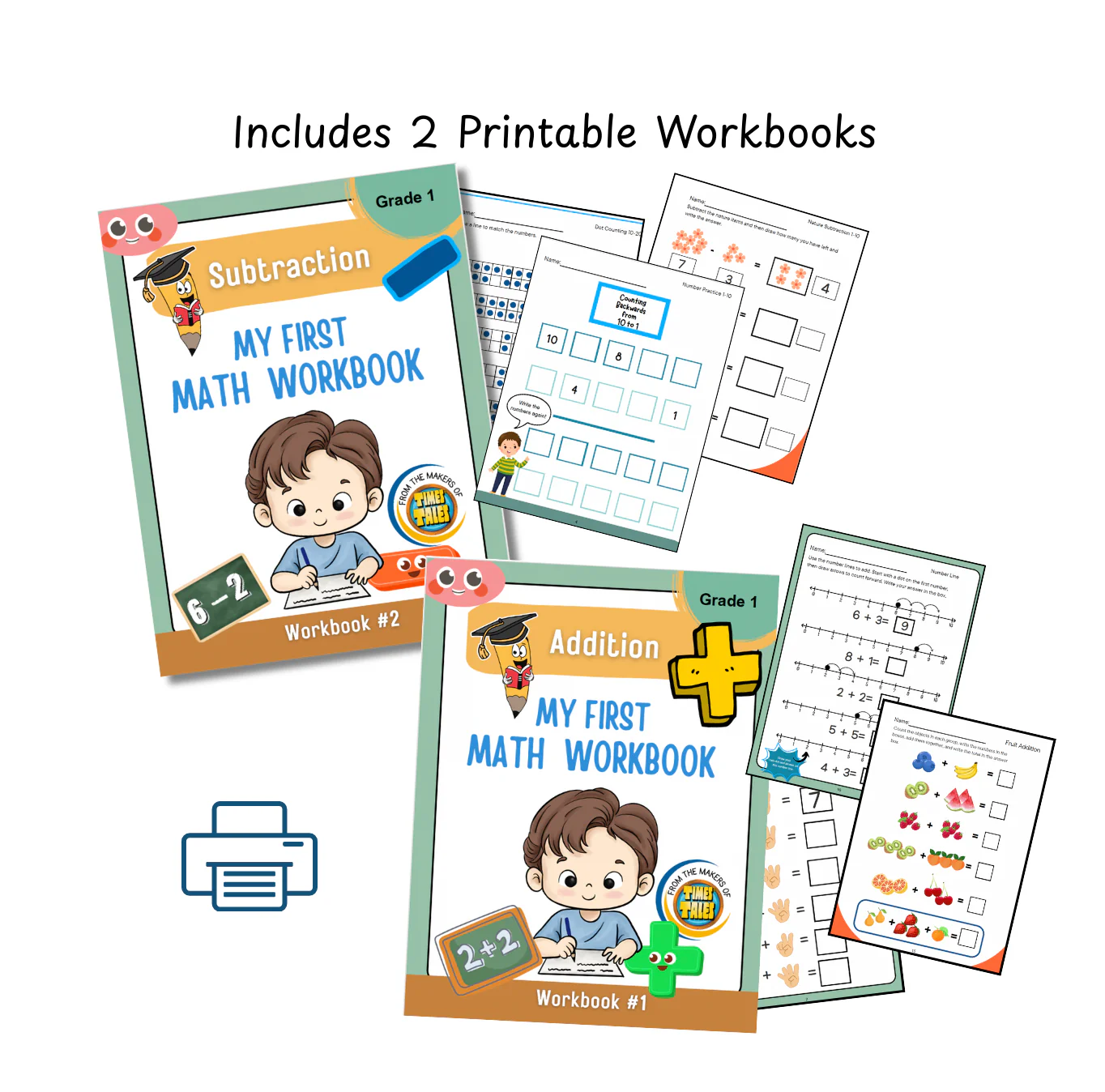Addition & Subtraction Course w/Miss Meagan! Bundle & SAVE! (Gr. 1)