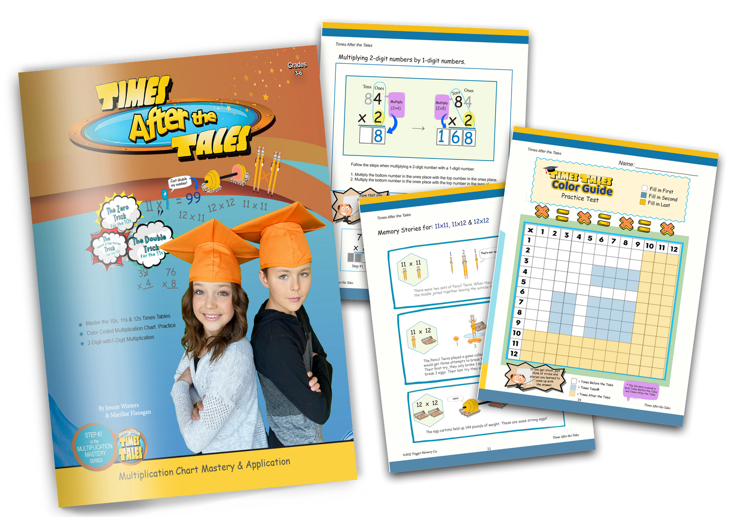 Times Tales® Multiplication Mastery Online Course +(2 Phy. Wkbks.)