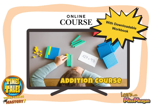 Addition Online Course Grade 1