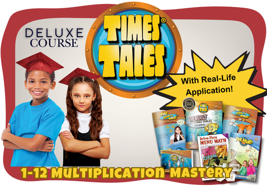 Multiplication Mastery w/6 Physical Wkbks. 1's-12's Online Course