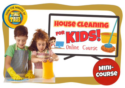 How to Clean the House for Kids - Online Course