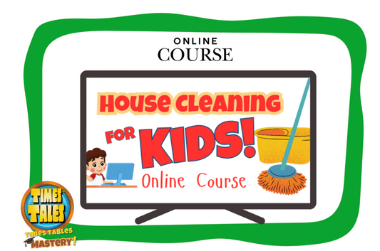 How to Clean the House for Kids - Online Course