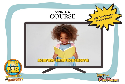 Reading Comprehension Course for Gr. 3-4