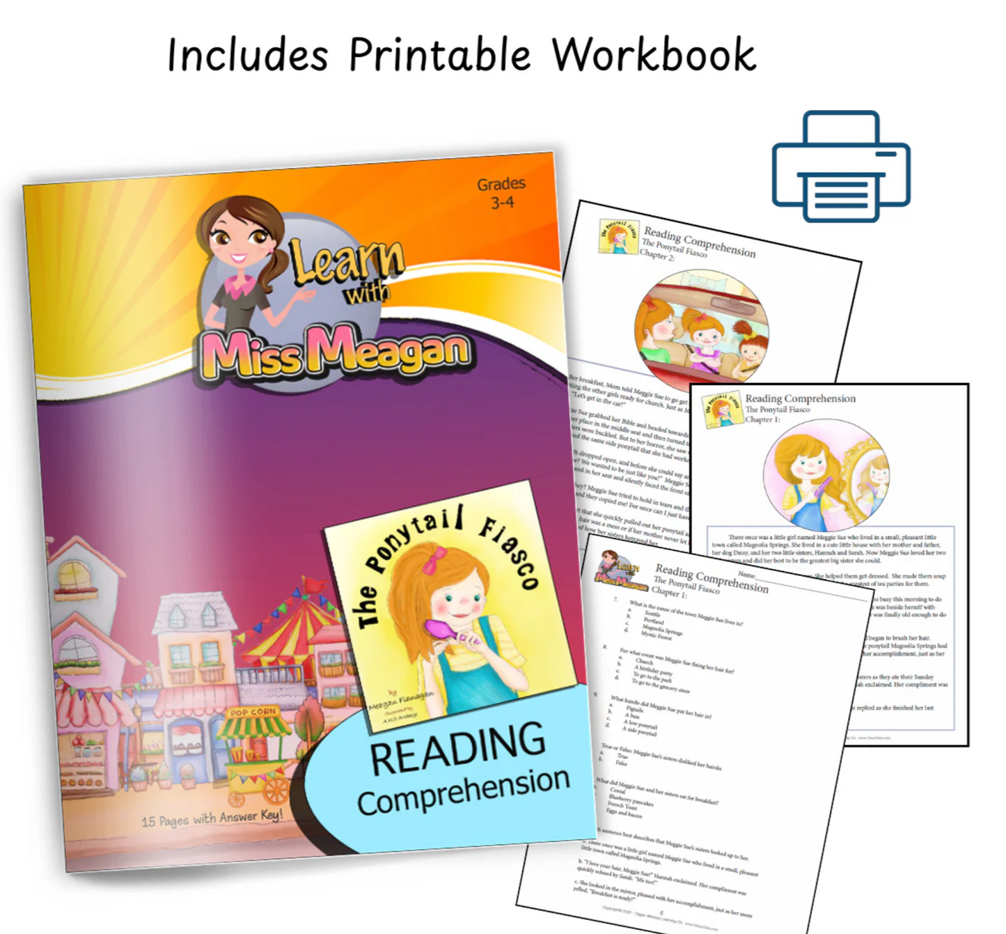 Reading Comprehension Online Course (Gr. 3-4)